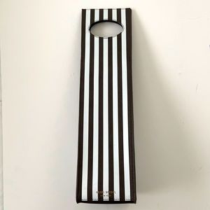 Henri Bendel Iconic Stripe Wine Carrier